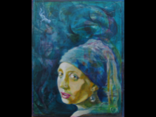 'deep blue' hälts original painting c.2010
